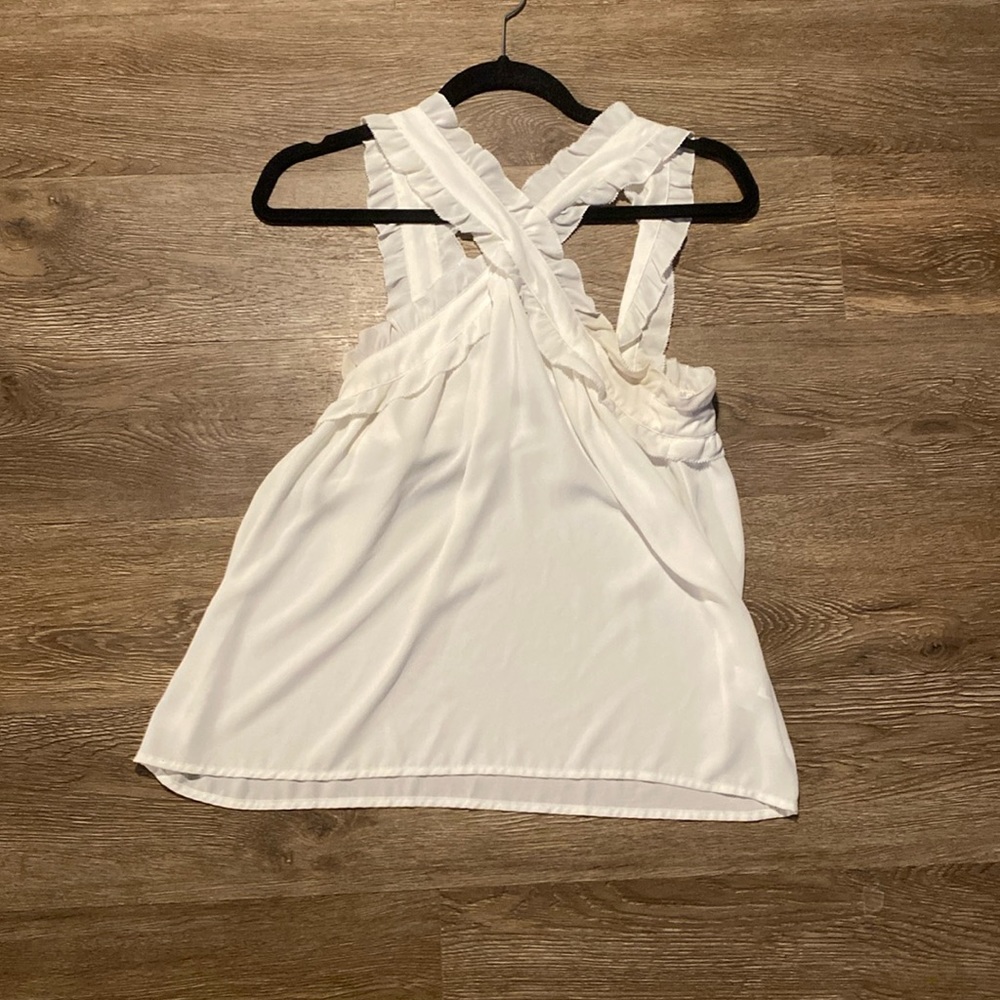 Cross Front JCrew Tank Top